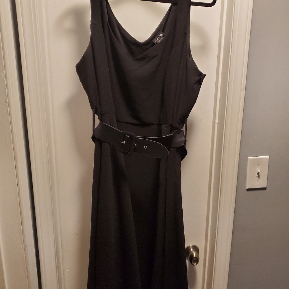 Black evening dress